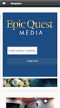 Mobile Screenshot of epicquestmedia.com